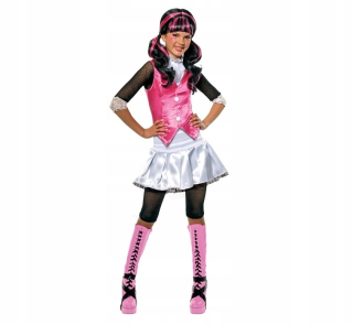 Monster High Bábiky - Originálne šaty Monster High Draculaura 3-4LATA