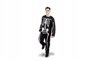 Oblečenie Skeleton Corpse VEĽKOSŤ L