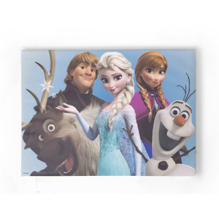 Elsa Frozen - Image mrazená krajina ľadu ELSA OLAF 50x70 70-549