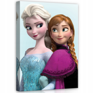 Elsa Frozen - Obrázok pre deti na plátno pre izbu mrazené 50x70