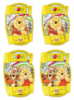 Medvedík Pú - Chrániče kolena lakte winnie the poh 4ks