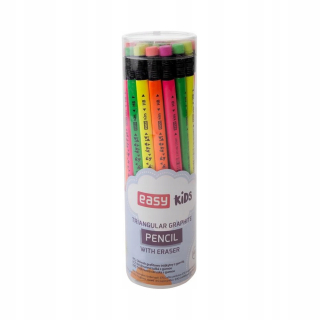 Fluo Jumbo ceruzka s elastickým pásikom (24 kusov) Jednoduchá,