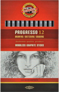 Grafit Pencil Progresso 8911 / 2B (12 ks)