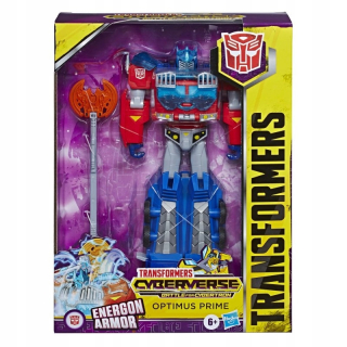 TRANSFORMERS - Optimus Prime Cybervers Transformers ENERGON ARMO