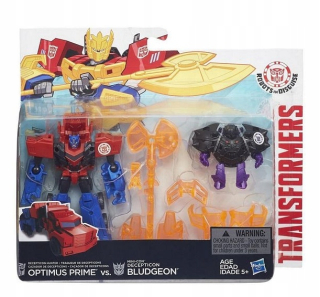 TRANSFORMERS - Optimus Prime vs Bruckon Transformers B4713 / B4714