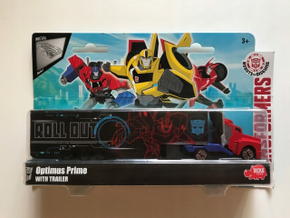 TRANSFORMERS - Optimus prime s návesom 203113006, transformátory
