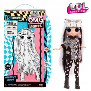 Bábiky LOL - Originálne prekvapenie ložej bábika om g groovy babe
