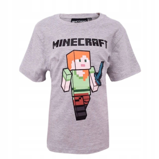 MINECRAFT - Pôvodné tričko 100% bavlna minecraft 110cm