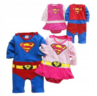Superman - Pajacyk klaun darček pre dieťa KPL. Superman