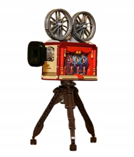 PANTASY Blocks 85010 Retro projektor Sada stavebnicových blokov Vintage Camera Camera