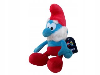 Šmolkovia - Papa Smerf Plush Mascot Smurfy Skrzat Krasnal