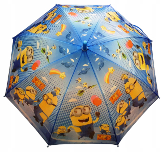Mimoni  - Detský dáždnik Dáždnik Deti Minionki Auta