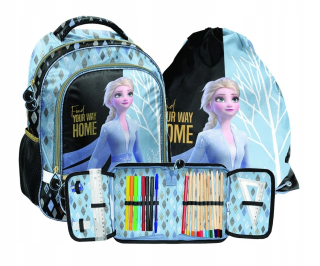 Elsa Frozen - Paso School Bathpack Frozen - 3 prvok