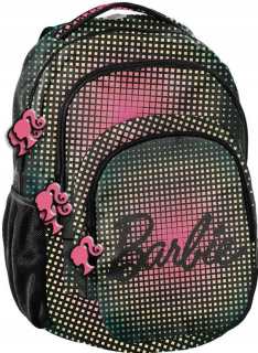 Školský batoh, taška - Paso Youth Backpack BAO-2706 Barbie Kratek