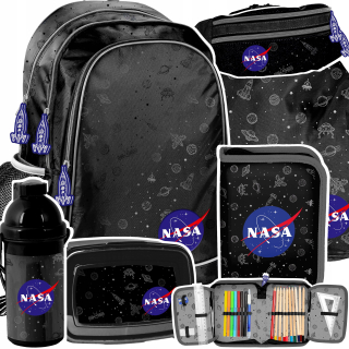 Školská taška - batoh, set, zostava - Paso set Školská batoh Space Agency NASA