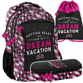 Barbie - Paso School Set Backpack Ceruzka Barbie vrece