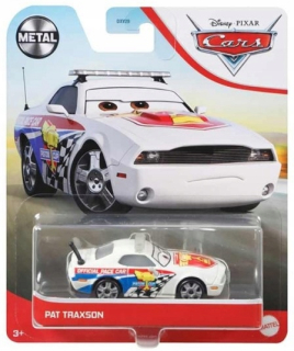 McQueen - Pat Traxson Pace Car 1:55 Autá Cars Disney Mattel