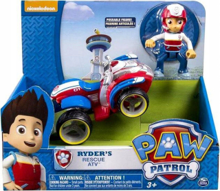 PAW Patrol - Paw Patrol Ryder Rescue ATV (PSI PATROL) Figurine