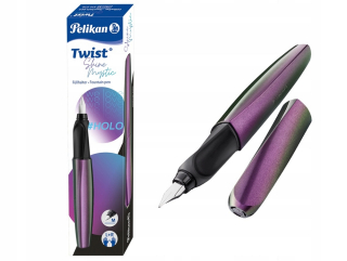 PELICAN FOUNTAIN PEN HOLO SHIST MYSTIC MYSTIC na kazetách