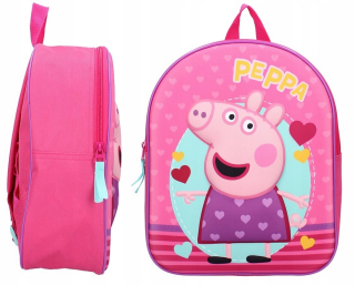Pepa Pig - Peppa pig backpack materská škola 3d