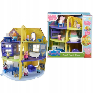 Pepa Pig - Peppa Pig Family Chata Peppy + Figurine TM Hračky