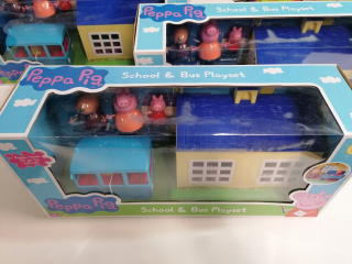 Pepa Pig - Peppa ošípané školské autobusy TM hračky 06593