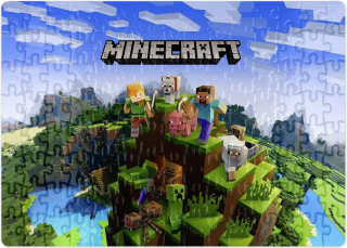 Personalizovaný Minecraft 70EL Puzzle + Box