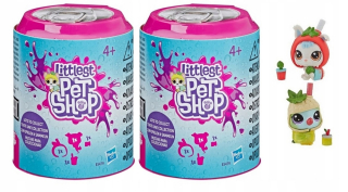 Littlest Pet Shop - Pet Shop Smädný domácich miláčikov v A môže 2ks 2-pak