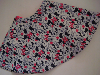 Minnie Mouse - Pena sukňa Minnie R.110 Dievčatá