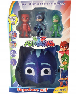 Pyžamasky - Pidżmersi maska žiariace čísla kotboy pj masku