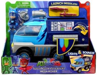 Pyžamasky - Pidżmersi vozidlo Super Monader + Catboya 3+ Figurine