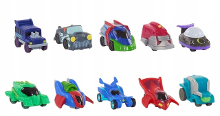 Pyžamasky - Pidżmersi Sada 10 miniatúrnych vozidiel 95785