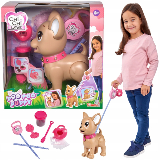 CHI CHI LOVE - Chi chi láska pes interaktívne poo poo šteňa