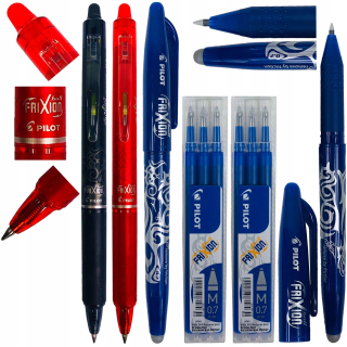 Pilot Frixion vymazal +6 kazety +2 perá