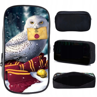 Peračník - Ceruzkový prípad 3d veľký harry potter hedwig vzory