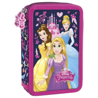 Peračník - DVOJÚROVŇOVÝ PENCILOVÝ PRÍPAD S VYBAVENÍM PRINCESS DI
