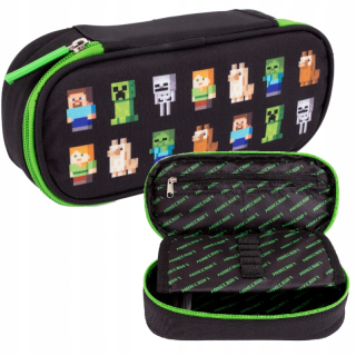 Peračník - Puzdro na ceruzky Minecraft postavy školy klapka Astra