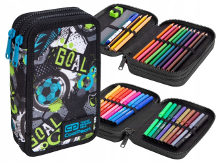 Peňaženka na pero s dvojitým vreckom COOLPACK Futbal