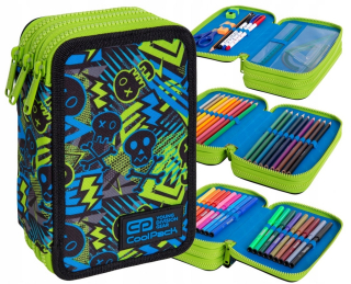 Trojité puzdro na ceruzku COOLPACK CUBE