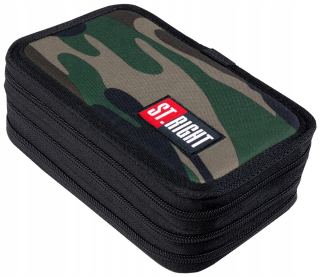 Peračník - TRIPLE PENCIL CASE S ST.PRAVÝM MORO ZARIADENÍM