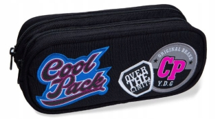 Peňaženka na ceruzku CLEVER BADGES G BLACK 2019