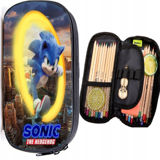 SONIC hračky - Puzdro na ceruzku Sonic 3D nové vzory vybrať veľké jedinečné