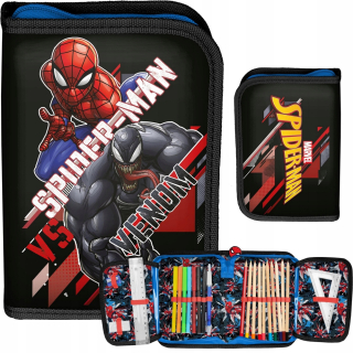SPIDERMAN - Ceruzkový prípad Spiderman School Boys so zariadením