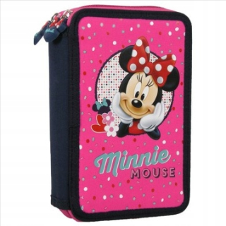 Peračník - Puzdro na ceruzky s 2 komorom Minnie