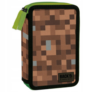 MINECRAFT - Puzdro ceruzky s dvojkomorovou záložnou hranou