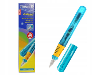 Plniace pero Pen Pelican Junior Turquoise Správna kazeta