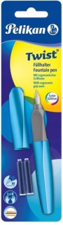 Plniace pero Pelokan Twist 457m Frosted Blue + 2N