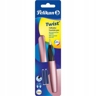 Fontánske pero Pelikán Twist 457m Girly Rose + 2N