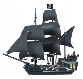 Pirati z karibiku - Piráti pirátska loď z Karibiku Black Pearl 801
