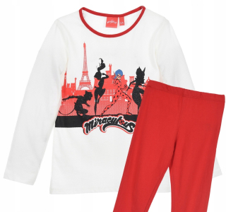 Miraculum - PAJAMAS BIEDRONKA MIRUCULUM LEADYBUG 5 ROKOVOSTI 110 cm